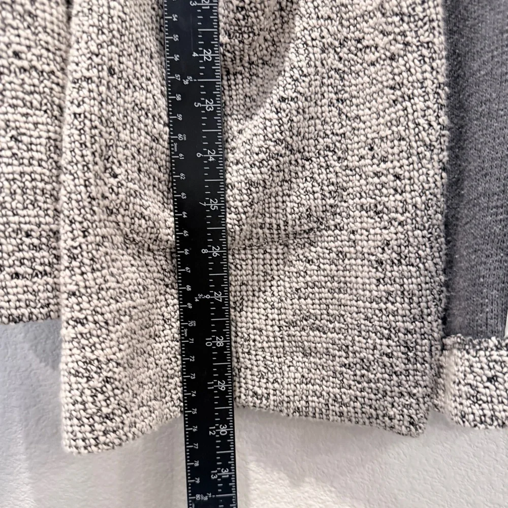 ASTR Tweed Knit Blazer Cardigan M | Scandi Minimalist Quiet Luxury Bouclé Jacket - Picture 6 of 9